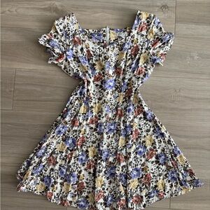 Express Floral Dress - Multicolor